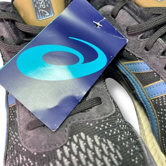 ASICS Gel-Kayano 28 Lite-Show Men’s 11.5 US Black Blue Gray Fur Lining Running - Picture 7 of 11